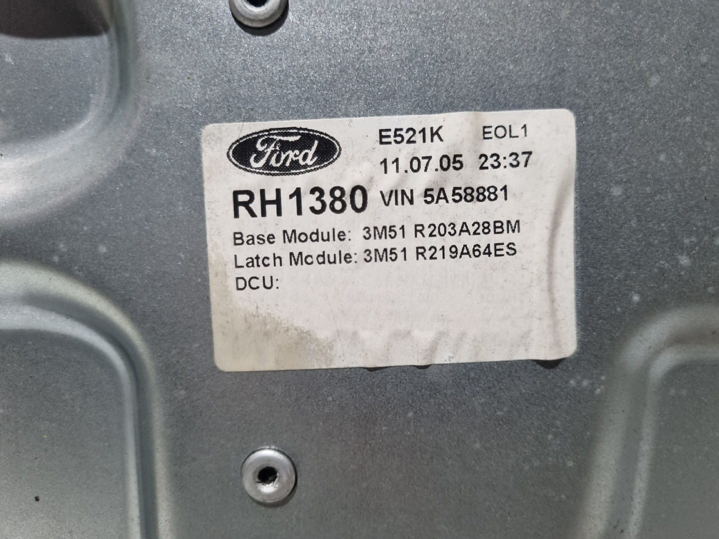 Mecanismo do vidro  frente direito FORD FOCUS C-MAX (DM2) | 03 - 07 Imagem-3