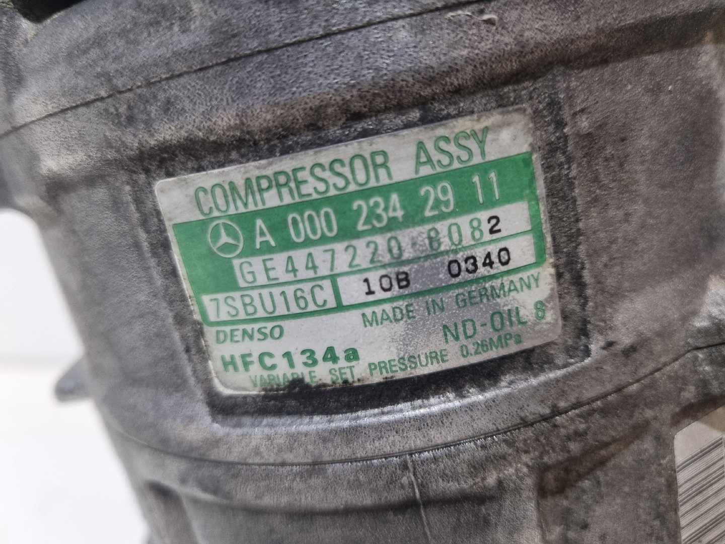 Compressor do Ar Condicionado MERCEDES-BENZ E-CLASS (W210) | 95 - 03 Imagem-3