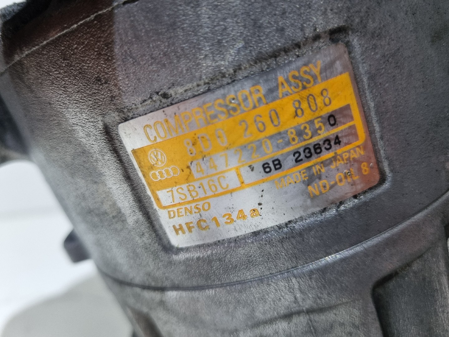 Compressor do Ar Condicionado VOLKSWAGEN PASSAT Variant (3B6) | 00 - 05 Imagem-3