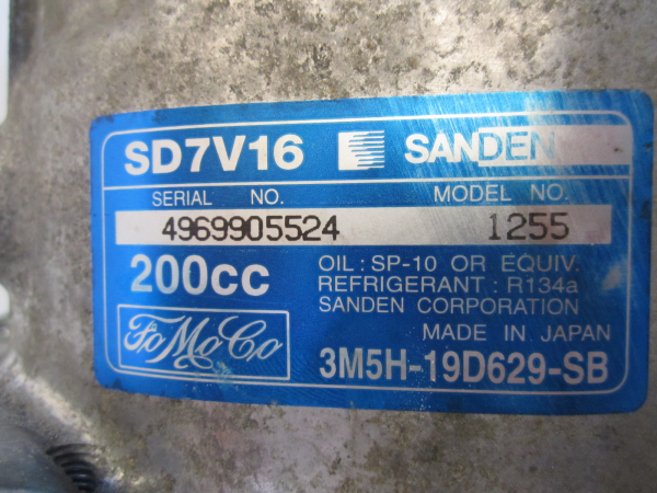 Compressor do Ar Condicionado FORD FOCUS C-MAX (DM2) | 03 - 07 Imagem-2