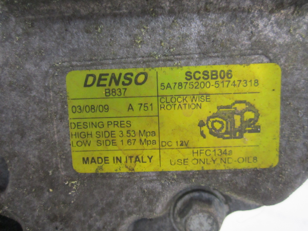 Compressor do Ar Condicionado FIAT 500 (312_) | 07 -  Imagem-1