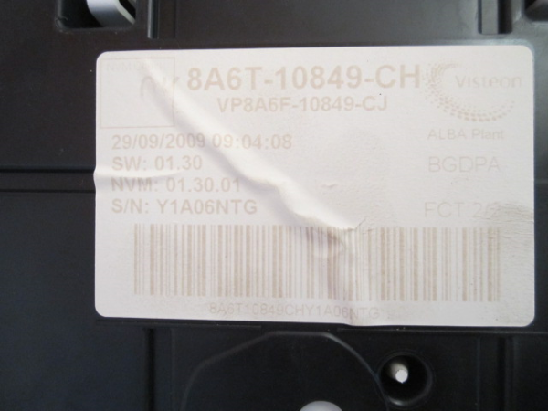 Quadrante FORD FIESTA VI (CB1, CCN) | 08 -  Imagem-2