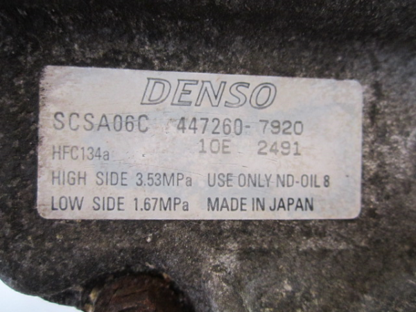 Compressor do Ar Condicionado MAZDA RX-8 (SE, FE) | 03 - 12 Imagem-2