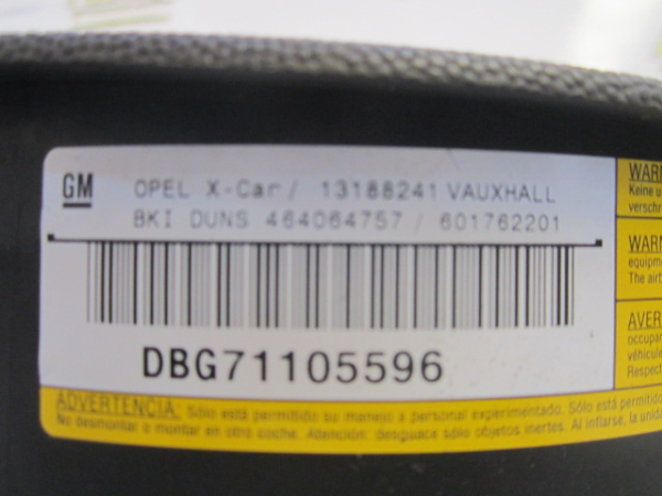 Airbag Volante OPEL TIGRA TwinTop (X04) | 04 - 10 Imagem-2