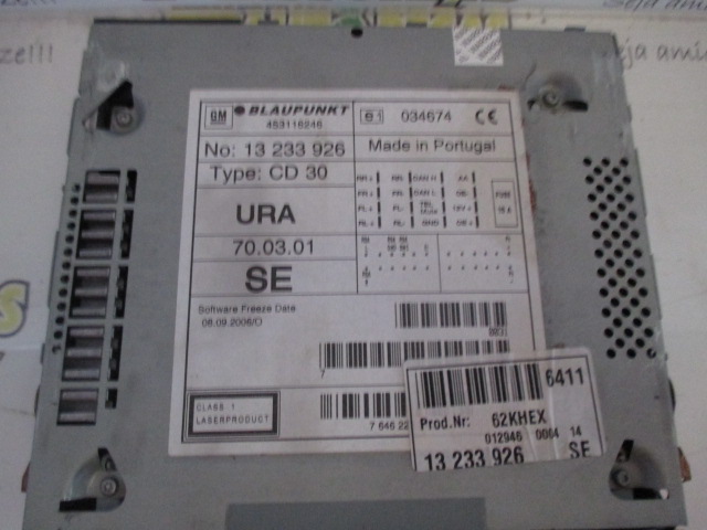 Rádio OPEL VECTRA C (Z02) | 02 - 09 Imagem-1