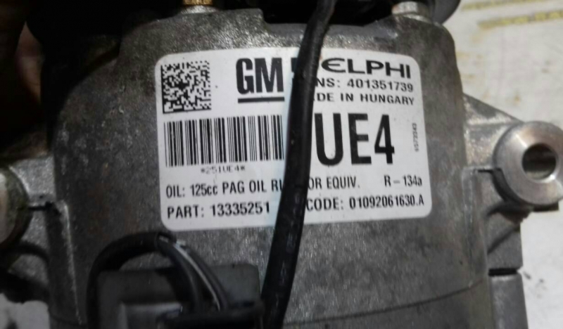 Compressor do Ar Condicionado OPEL ASTRA J (P10) | 09 - 15 Imagem-1