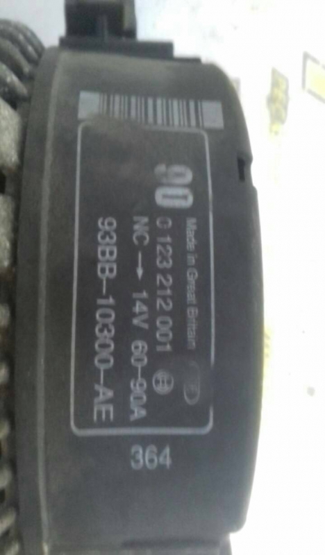 Alternador FORD MONDEO II (BAP) | 96 - 00 Imagem-2