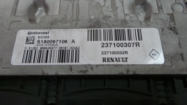 Centralina do Motor | ECU RENAULT MEGANE III Hatchback (BZ0/1_) | 08 -