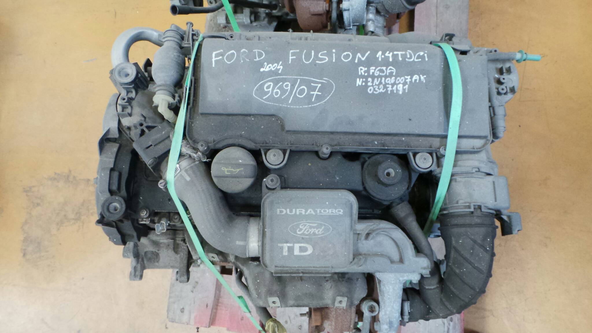 Motor FORD FUSION (JU_) | 02 - 12