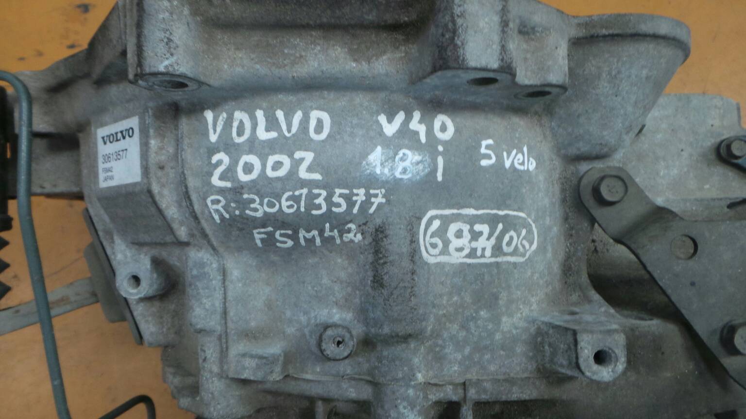 Caixa Velocidades VOLVO V40 Combi (645) | 95 - 04