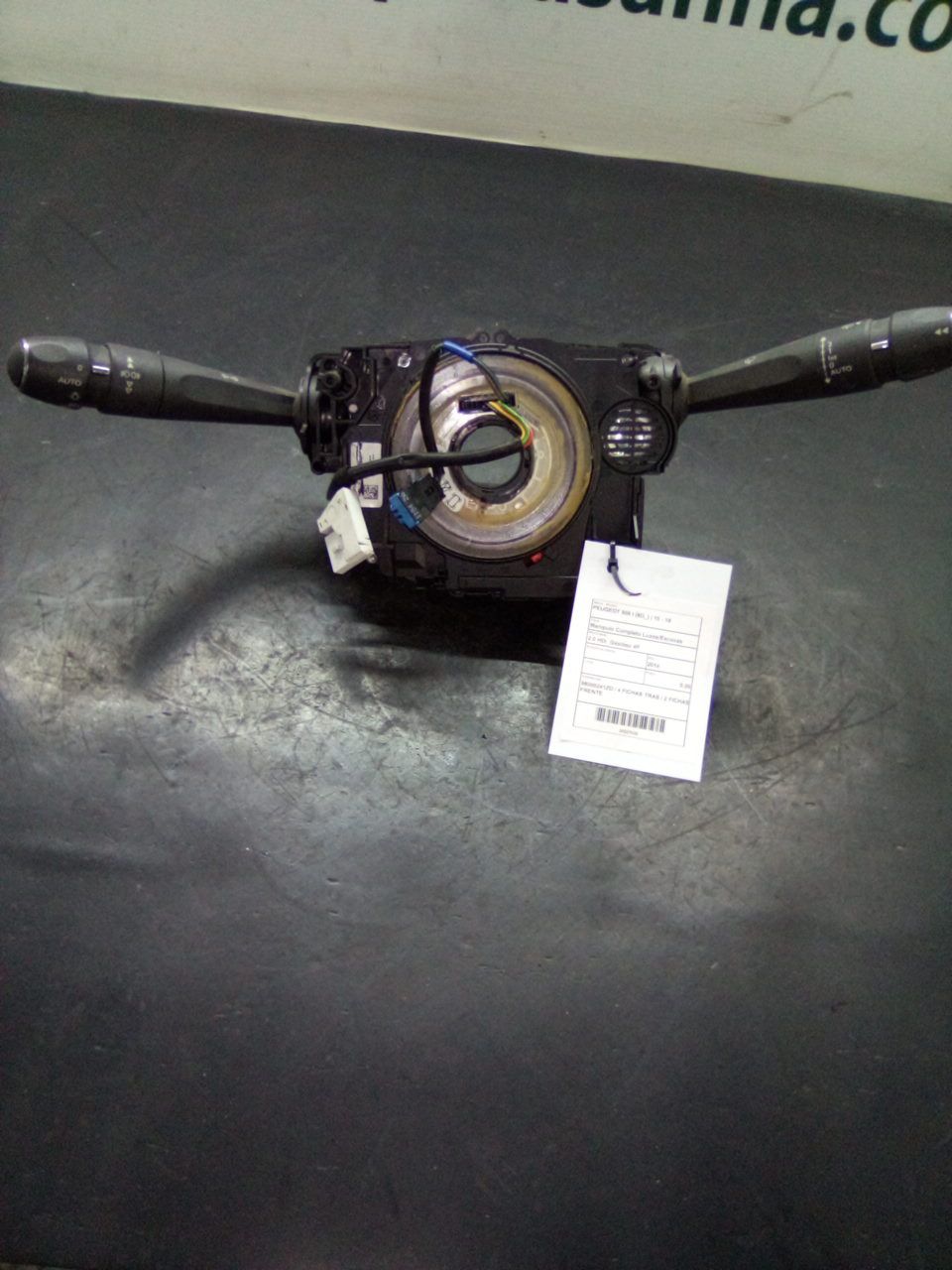 Manipulo Completo Luzes/Escovas PEUGEOT - ID S_87032