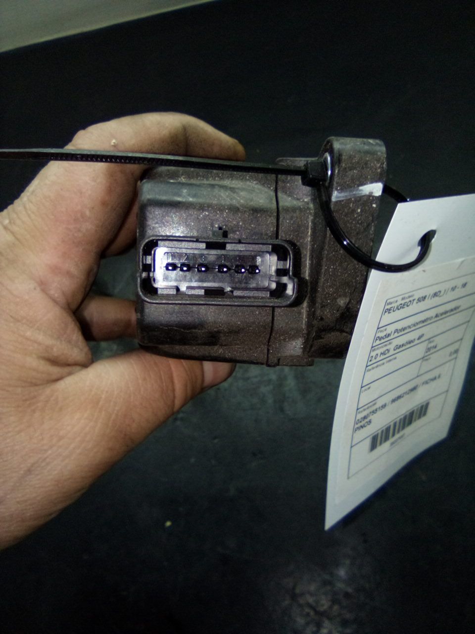 Pedal Potenciometro Acelerador PEUGEOT 508 I (8D_) | 10 - 18 Imagem-2