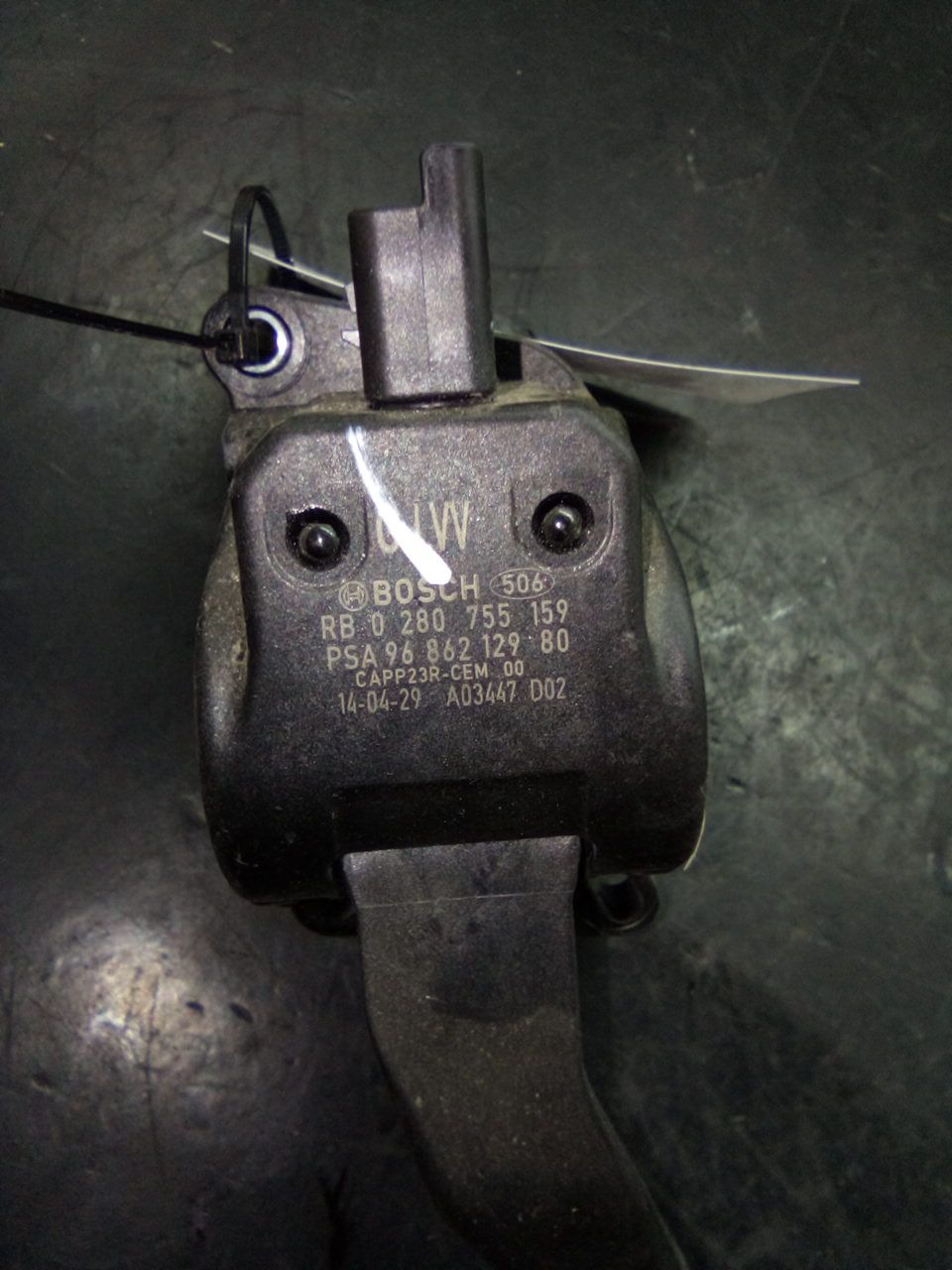 Pedal Potenciometro Acelerador PEUGEOT 508 I (8D_) | 10 - 18 Imagem-3