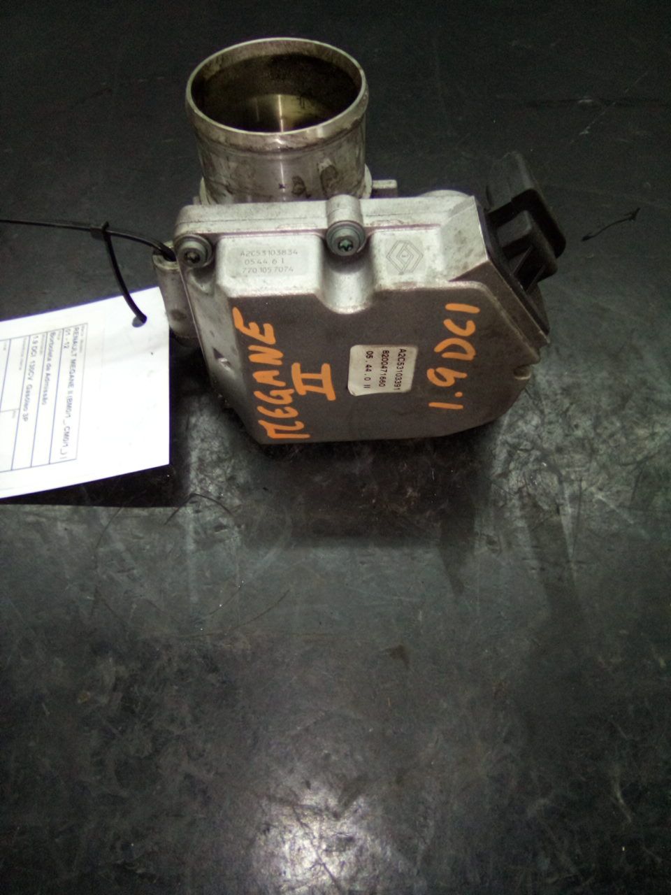 Borboleta de Admissão RENAULT - ID S_88138