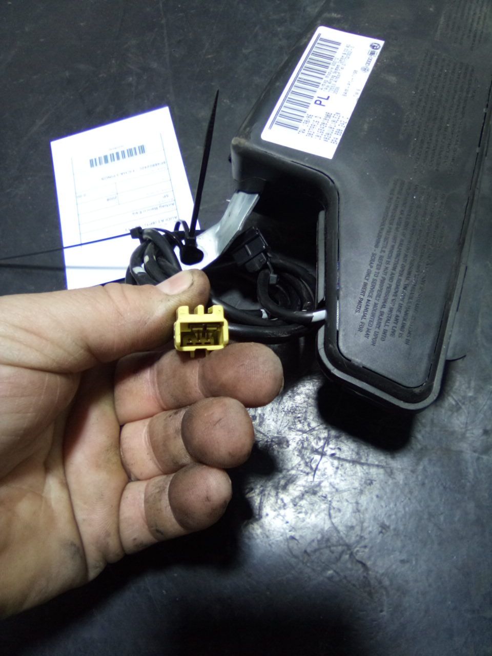 Airbag Banco Esq AUDI A3 (8P1) | 03 - 13 Imagem-1