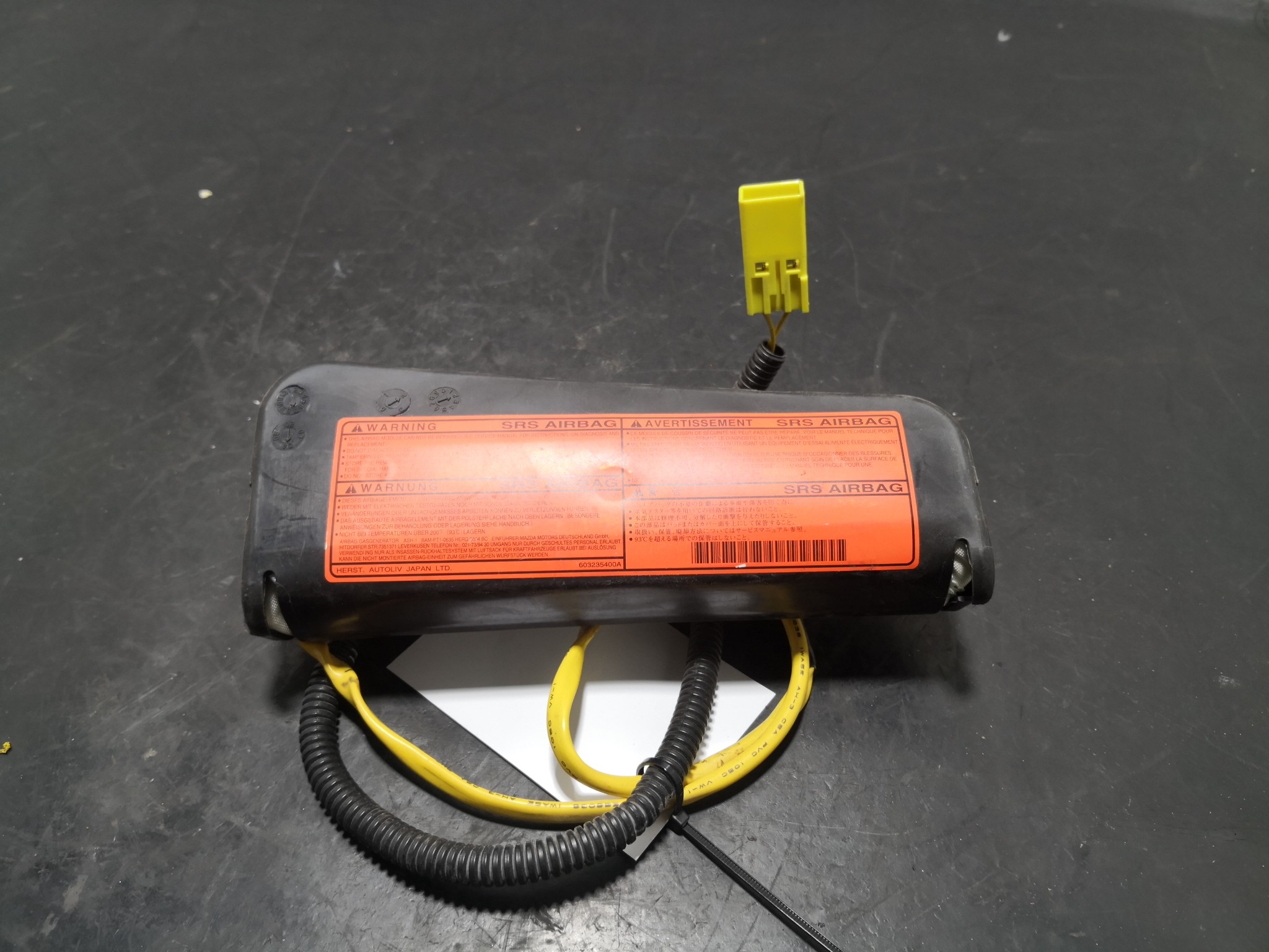 Airbag Banco Esq MAZDA - ID S_88510