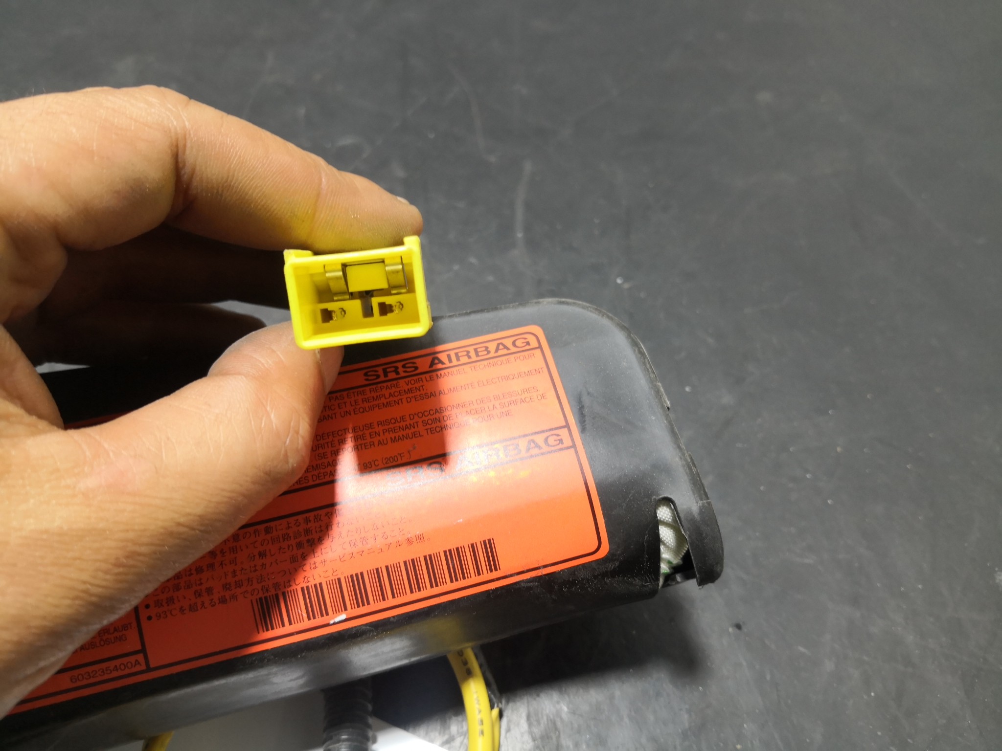 Airbag Banco Esq MAZDA 3 (BK) | 03 - 09 Imagem-2