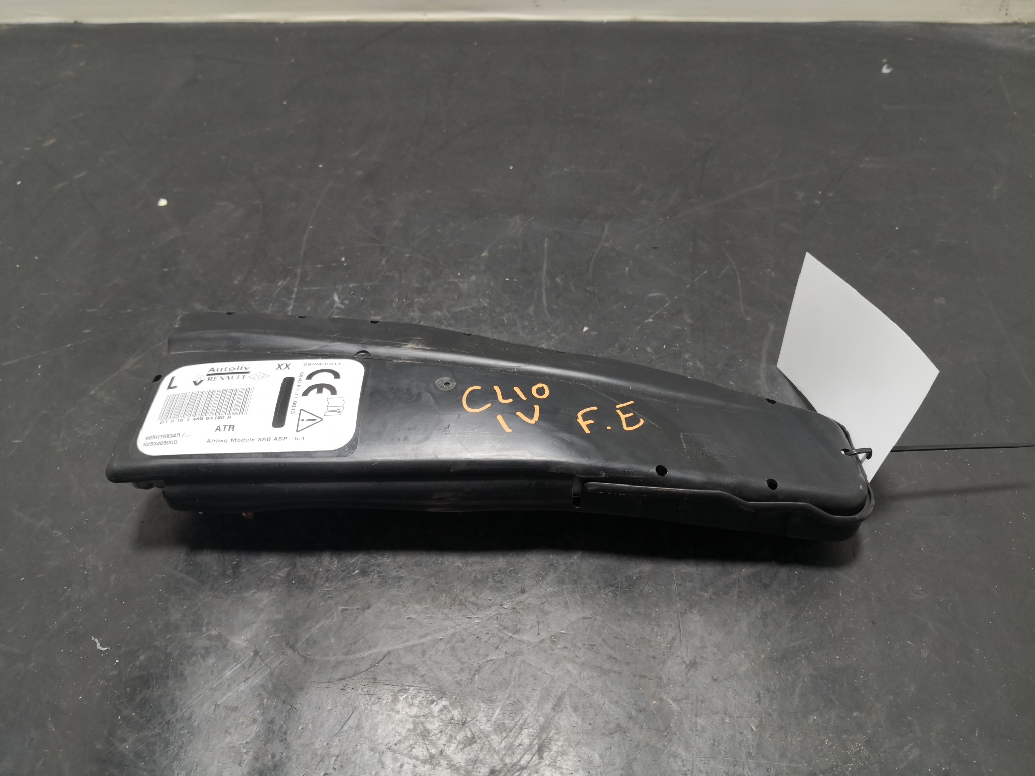 Airbag Banco Esq RENAULT - ID S_88443