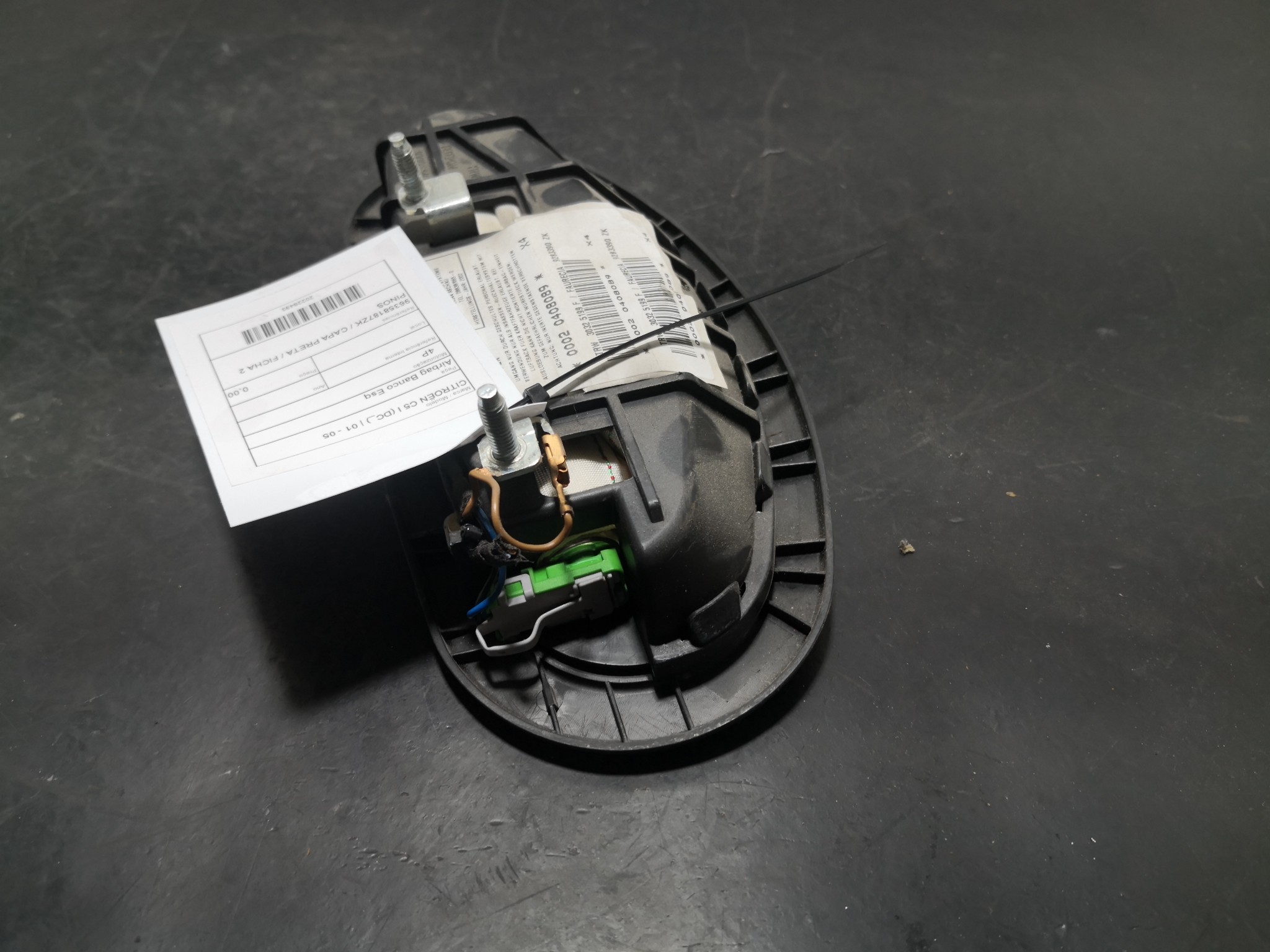 Airbag Banco Esq CITROEN C5 I (DC_) | 01 - 05 Imagem-2