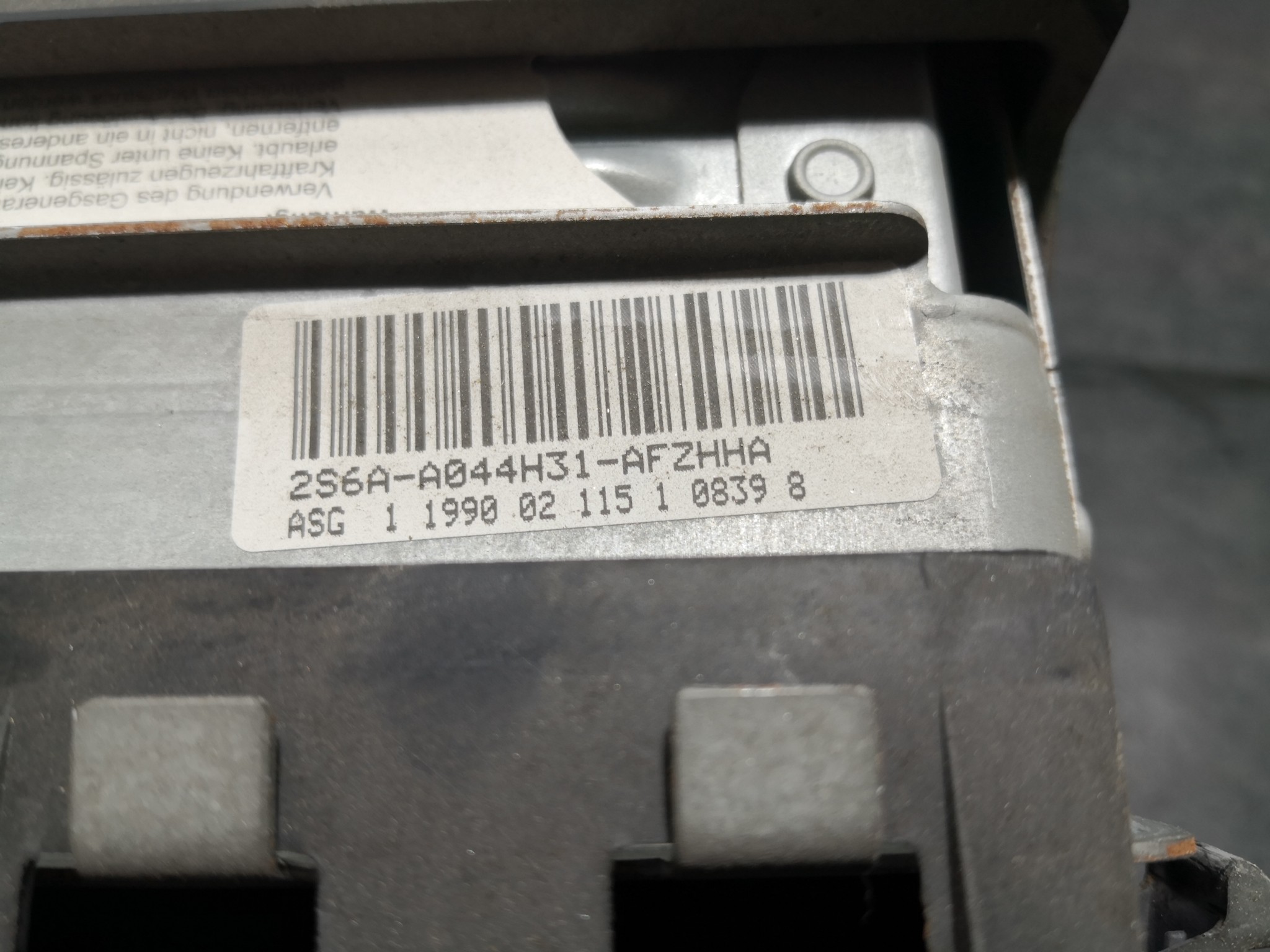 Airbag Passageiro FORD FIESTA V (JH_, JD_) | 01 - 14 Imagem-3