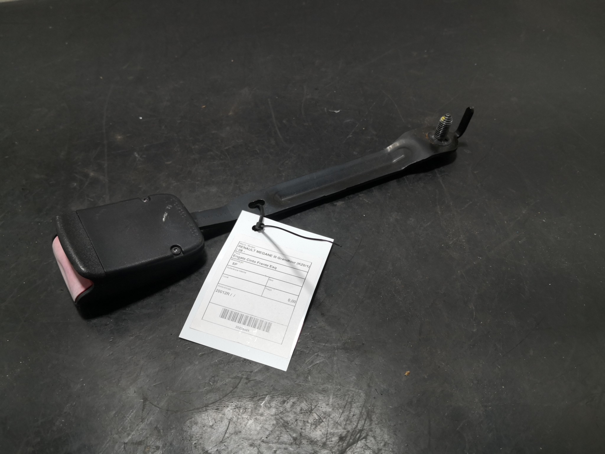 Engate Cinto Frente Esq RENAULT - ID S_88480