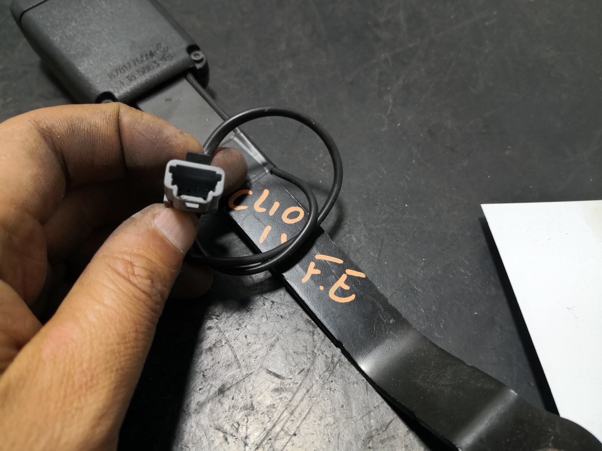 Engate Cinto Frente Esq RENAULT CLIO IV (BH_) | 12 -  Imagem-2