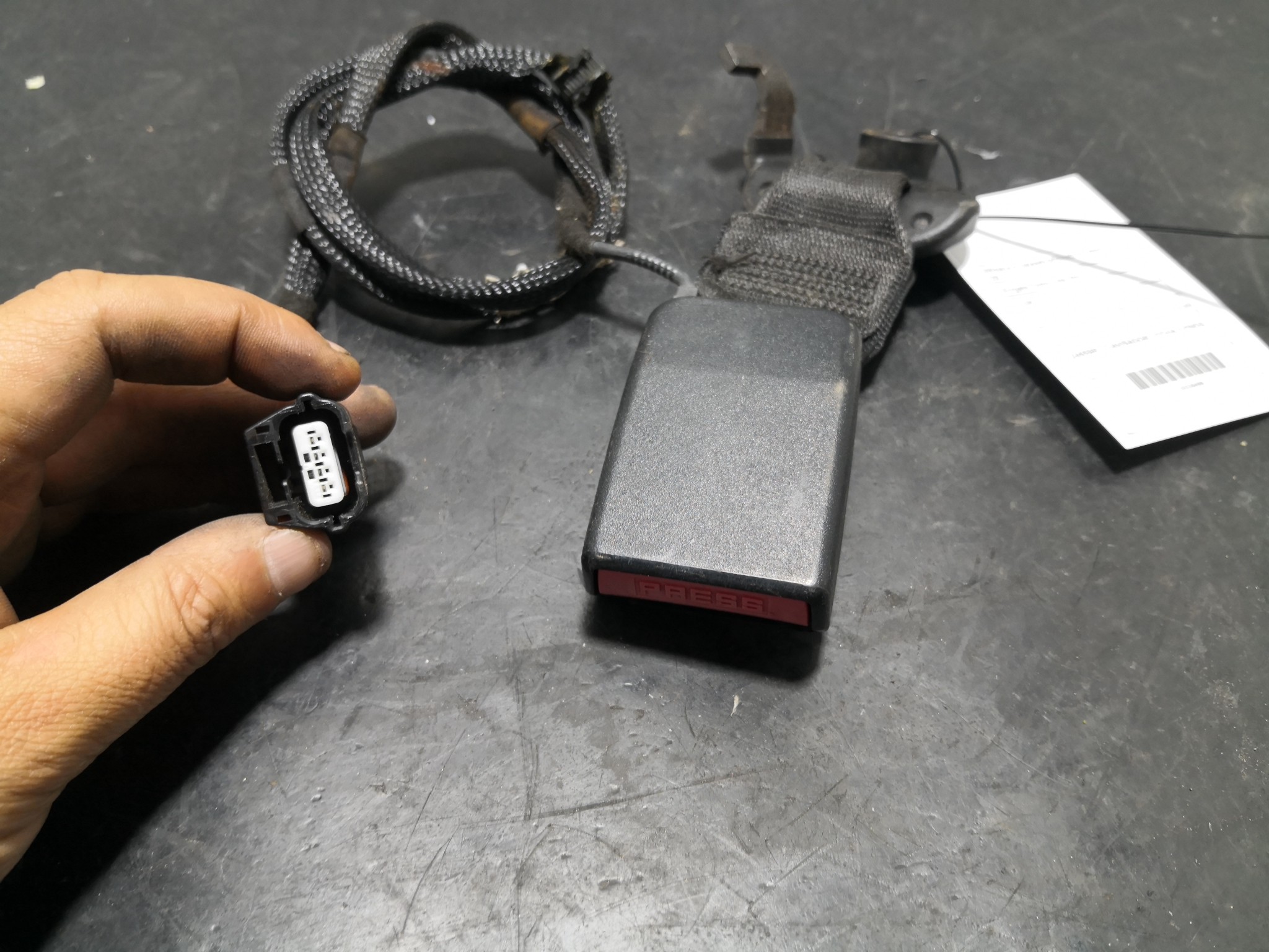 Engate Cinto Trás Dto RENAULT GRAND SCÉNIC III (JZ0/1_) | 09 -  Imagem-1