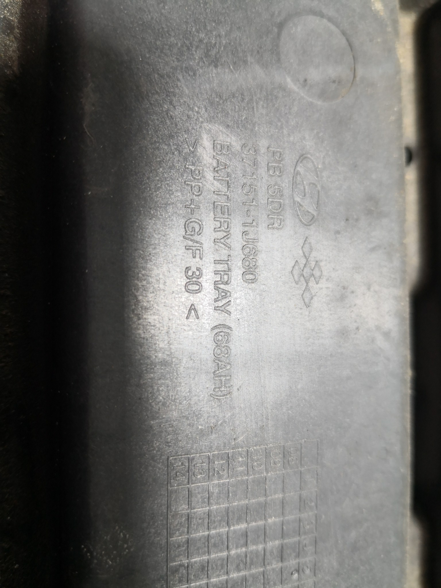 Suporte Bateria HYUNDAI i20 (PB, PBT) | 08 -  Imagem-1