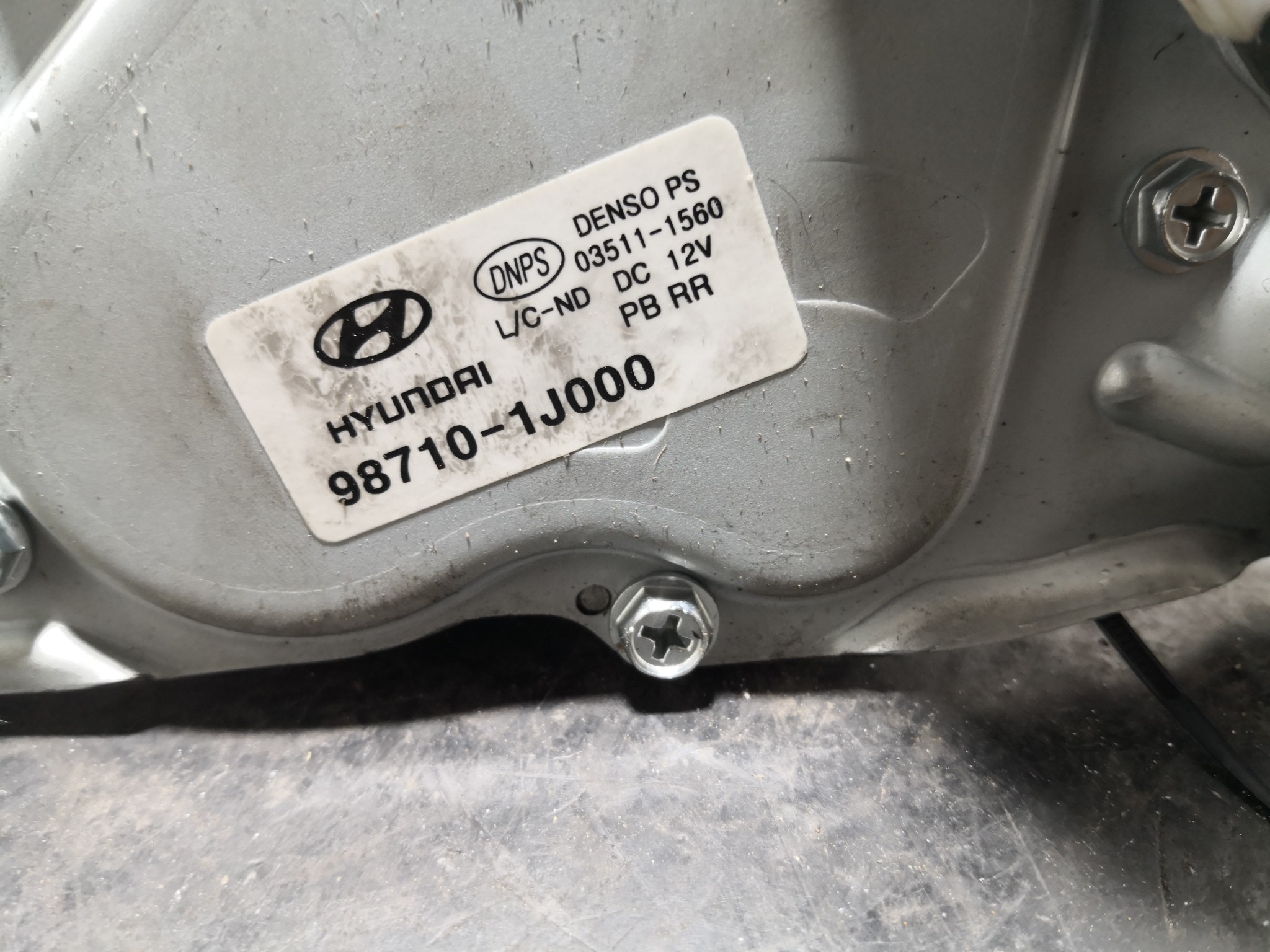 Motor Limpa Vidros Traseiro HYUNDAI i20 (PB, PBT) | 08 -  Imagem-3