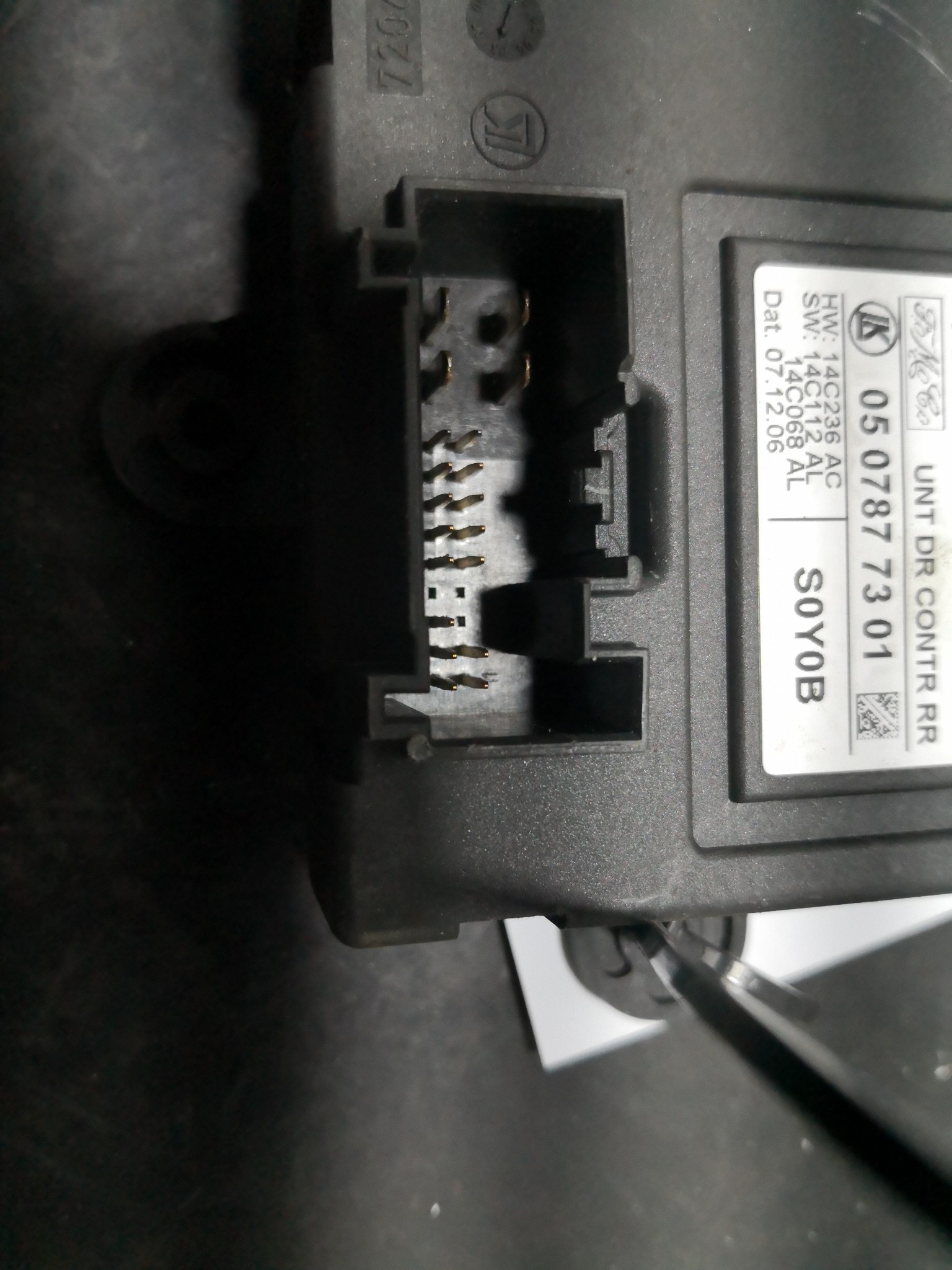 Módulo Porta Trás Esq FORD S-MAX (WA6) | 06 - 14 Imagem-1