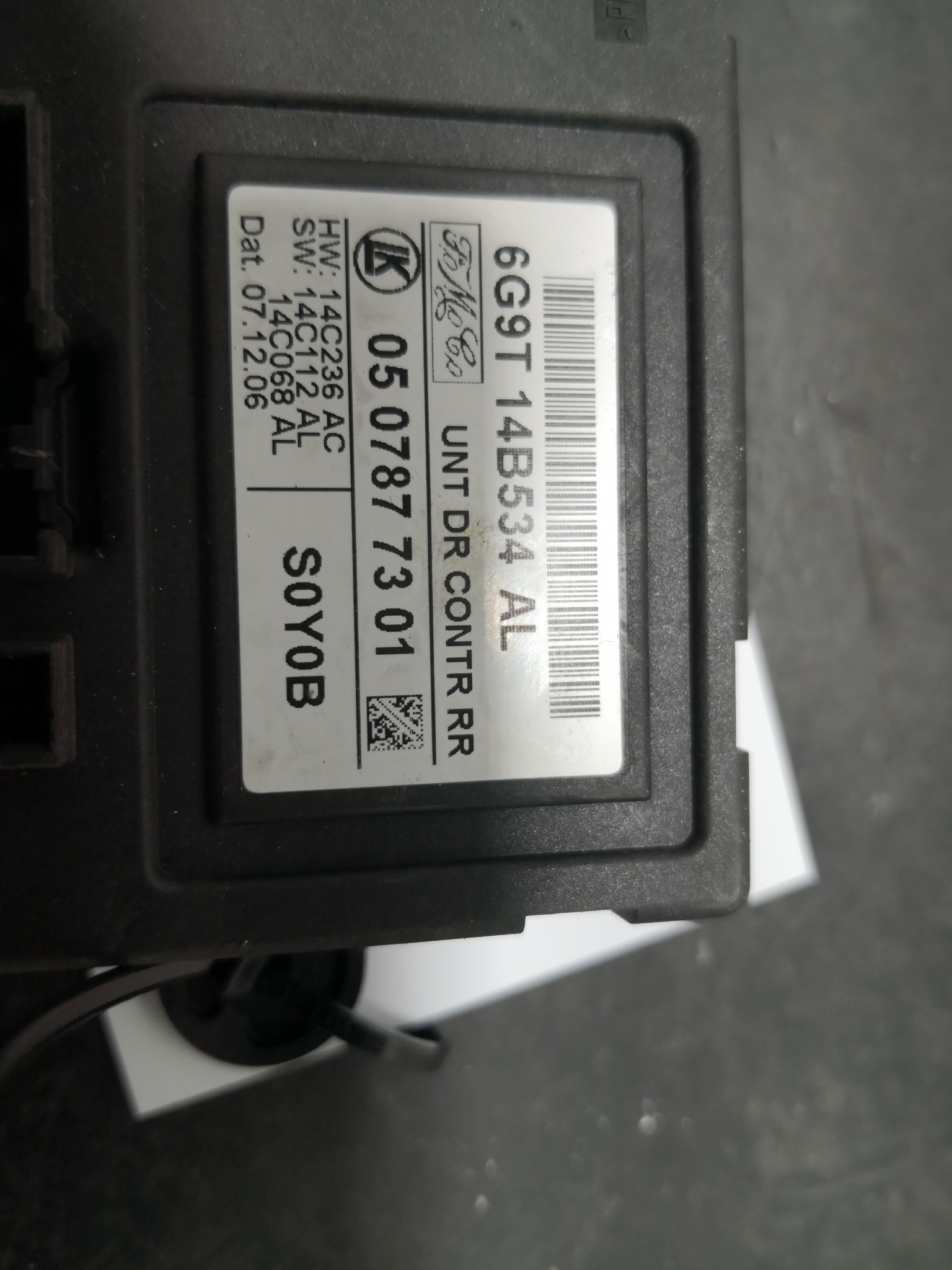 Módulo Porta Trás Esq FORD S-MAX (WA6) | 06 - 14 Imagem-2