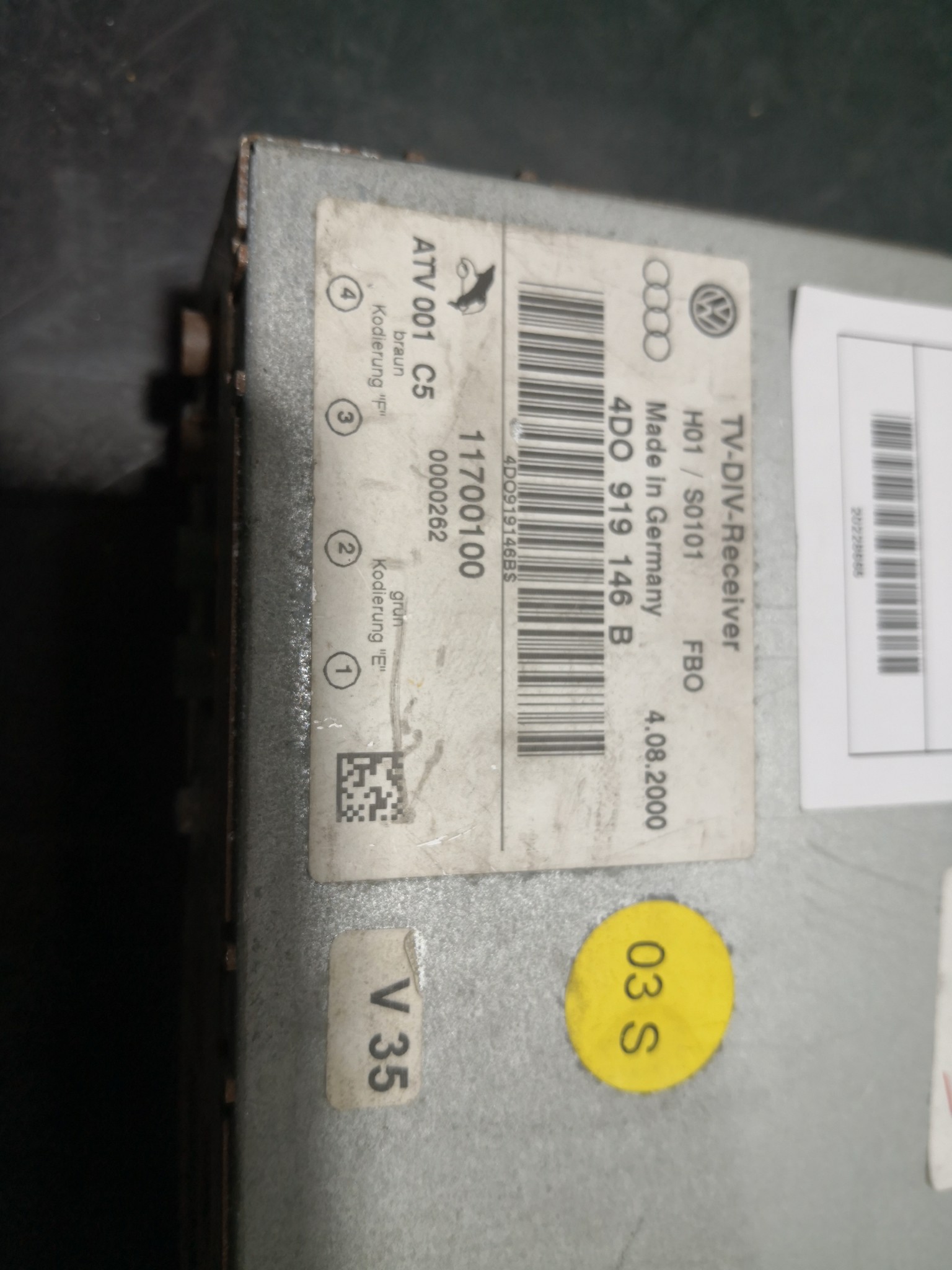 Modulo de Navegação AUDI A4 (8E2, B6) | 00 - 05 Imagem-3