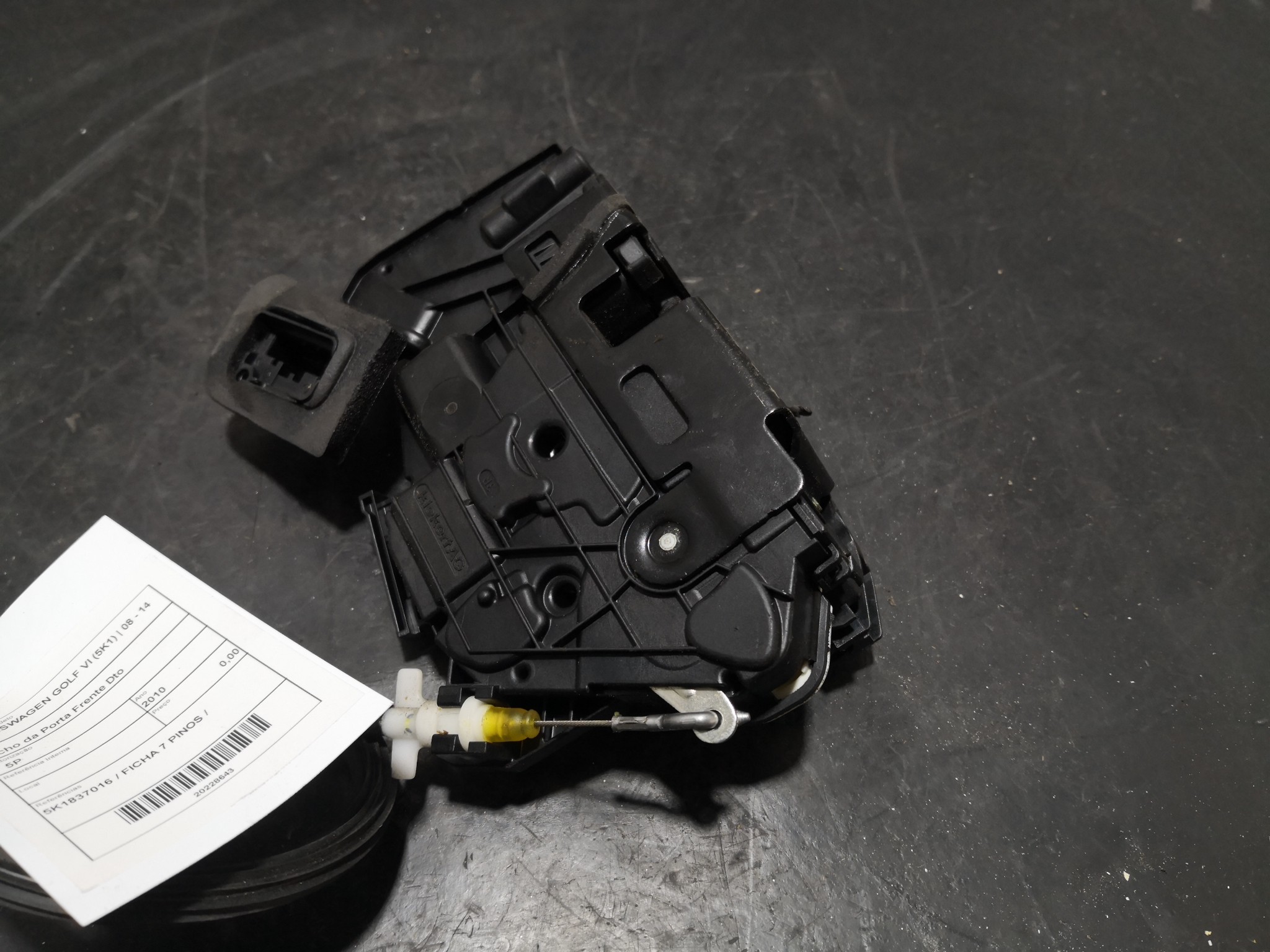 Fecho da Porta Frente Dto VOLKSWAGEN GOLF VI (5K1) | 08 - 14 Imagem-4