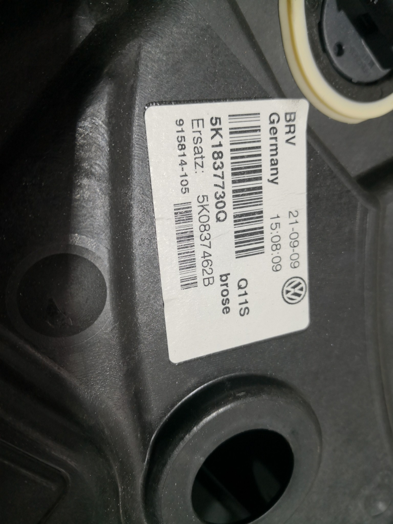 Elevador Frente Dto Electrico VOLKSWAGEN GOLF VI (5K1) | 08 - 14 Imagem-1