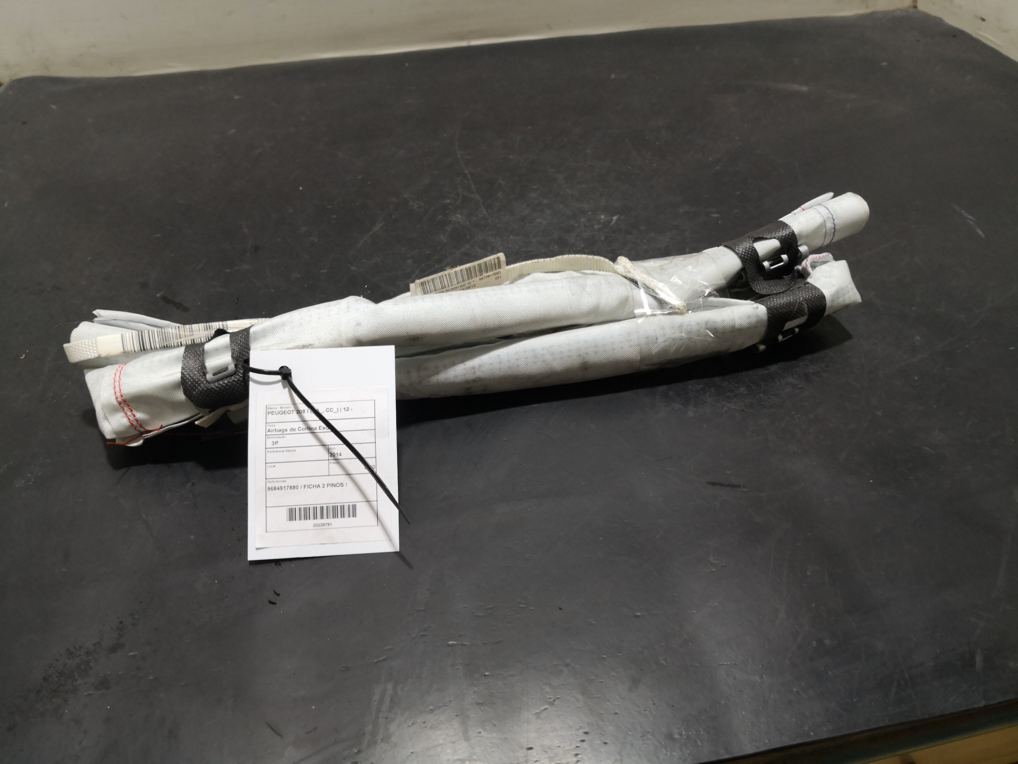 Airbags de Cortina Esq PEUGEOT - ID S_88790