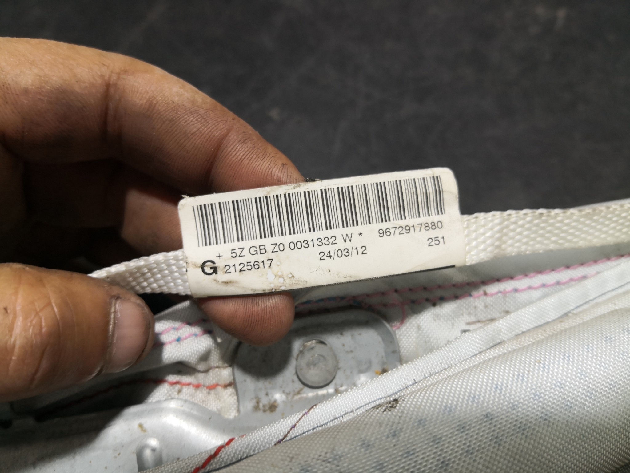 Airbags de Cortina Esq PEUGEOT 208 I (CA_, CC_) | 12 -  Imagem-2