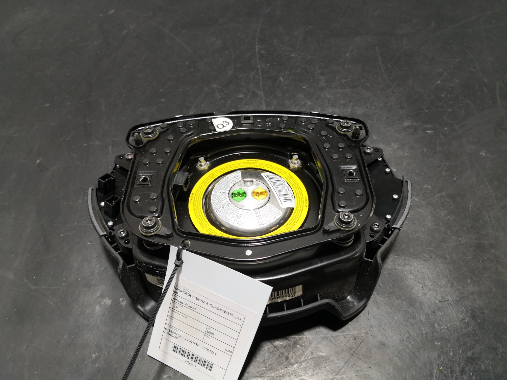 Airbag Volante MERCEDES-BENZ E-CLASS (W211) | 02 - 09 Imagem-1