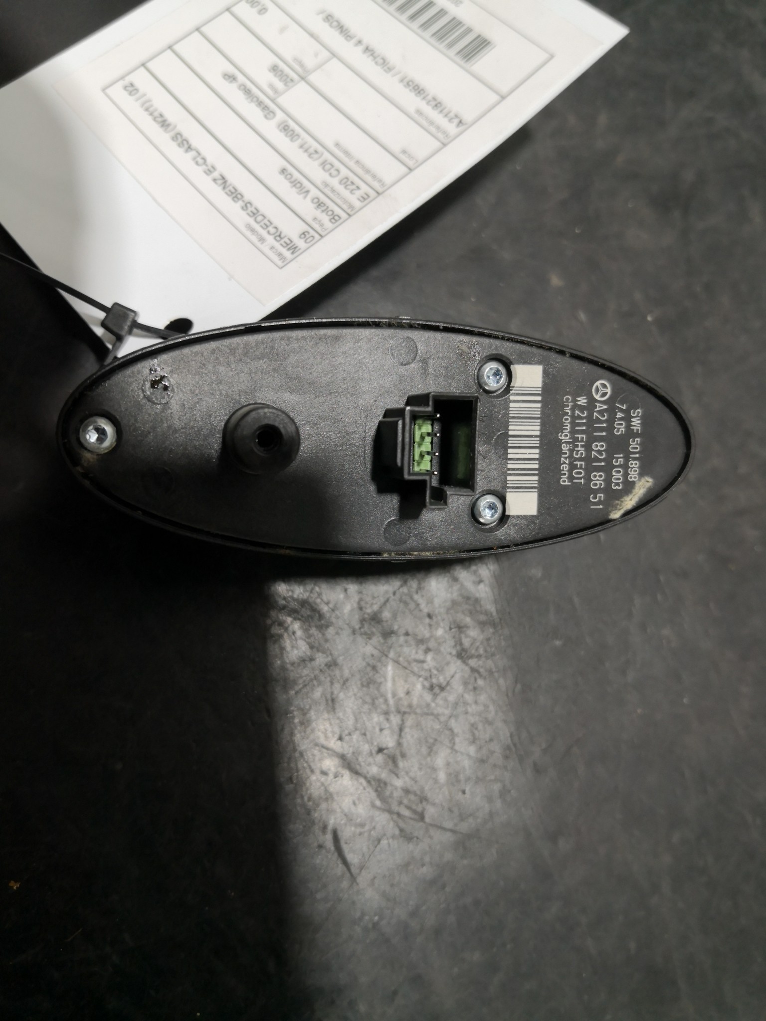 Botão Vidros MERCEDES-BENZ E-CLASS (W211) | 02 - 09 Imagem-1