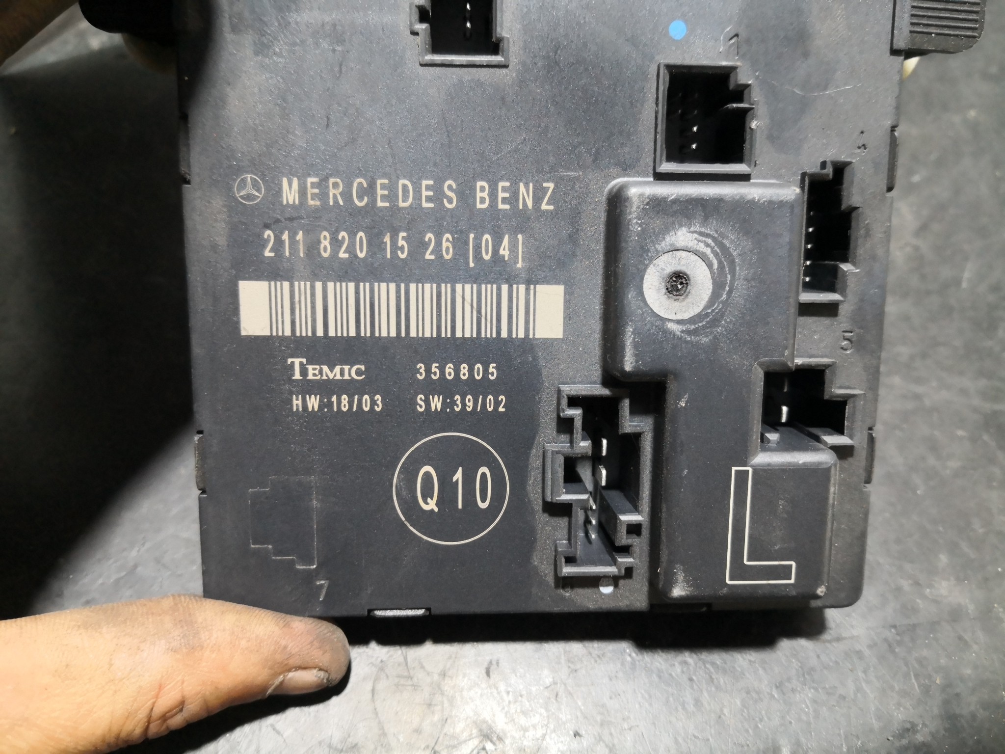 Módulo Porta Trás Esq MERCEDES-BENZ E-CLASS (W211) | 02 - 09 Imagem-1