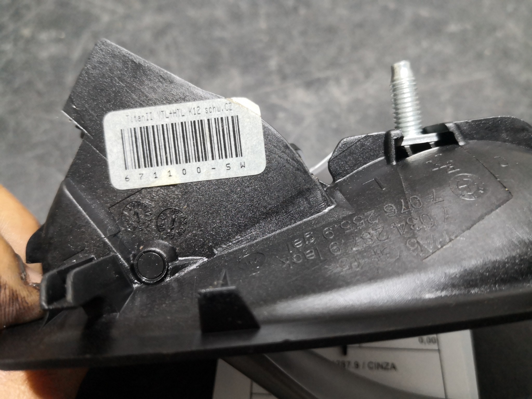 Puxador Interior Frt Esq BMW 5 Touring (E61) | 04 - 10 Imagem-2