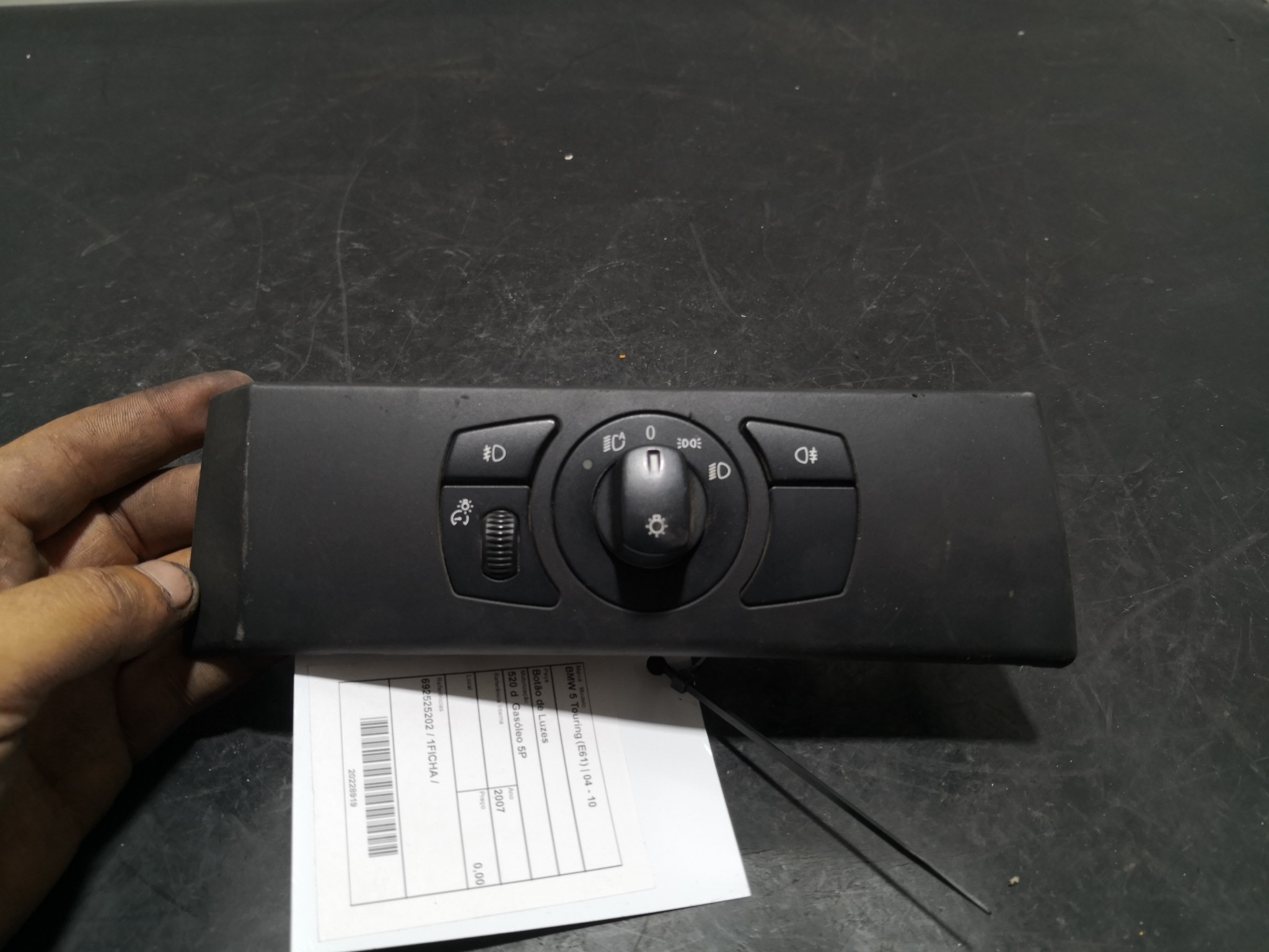 Botão de Luzes BMW - ID S_88918