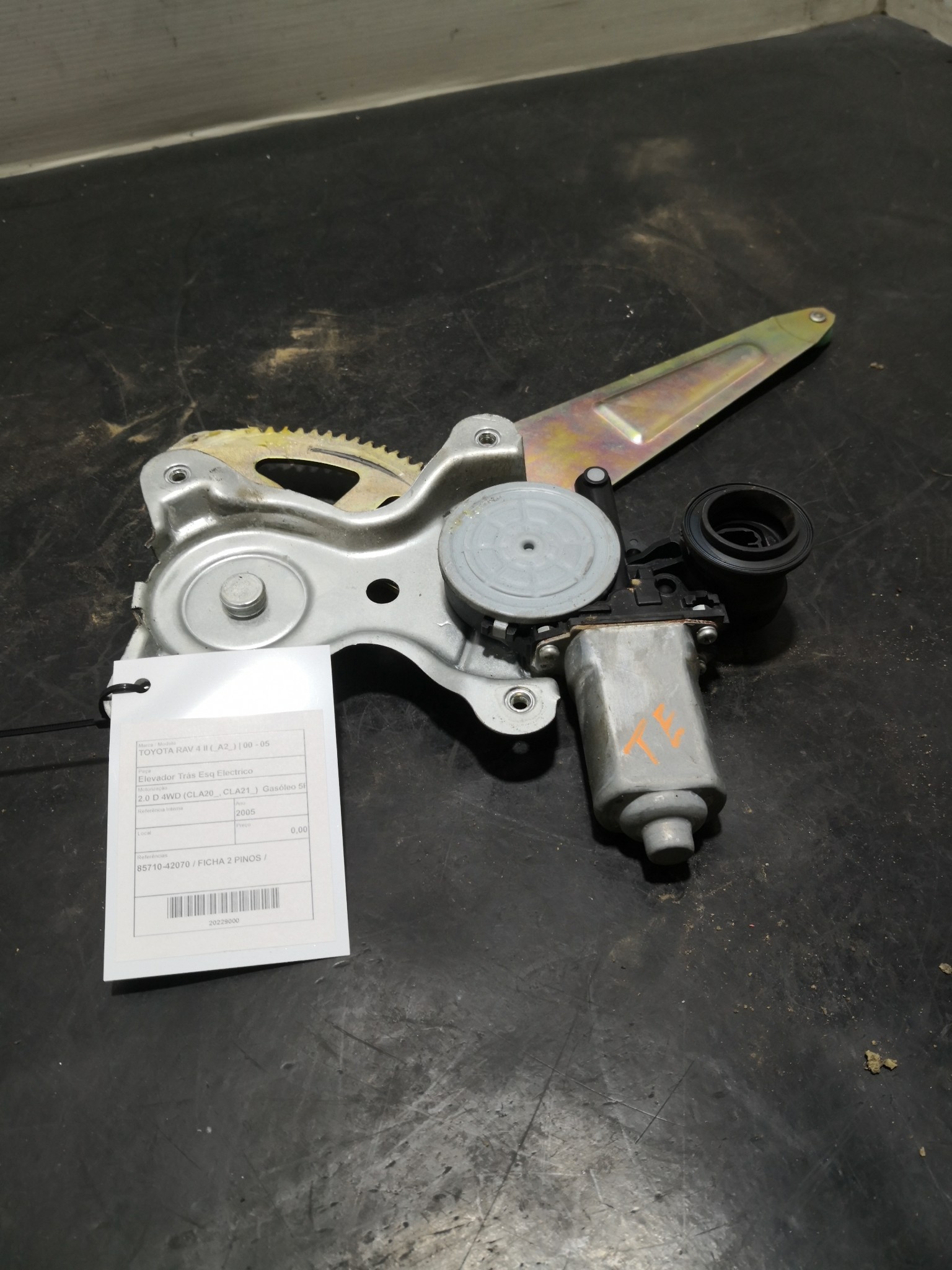 Elevador Trás Esq Electrico TOYOTA - ID S_88999