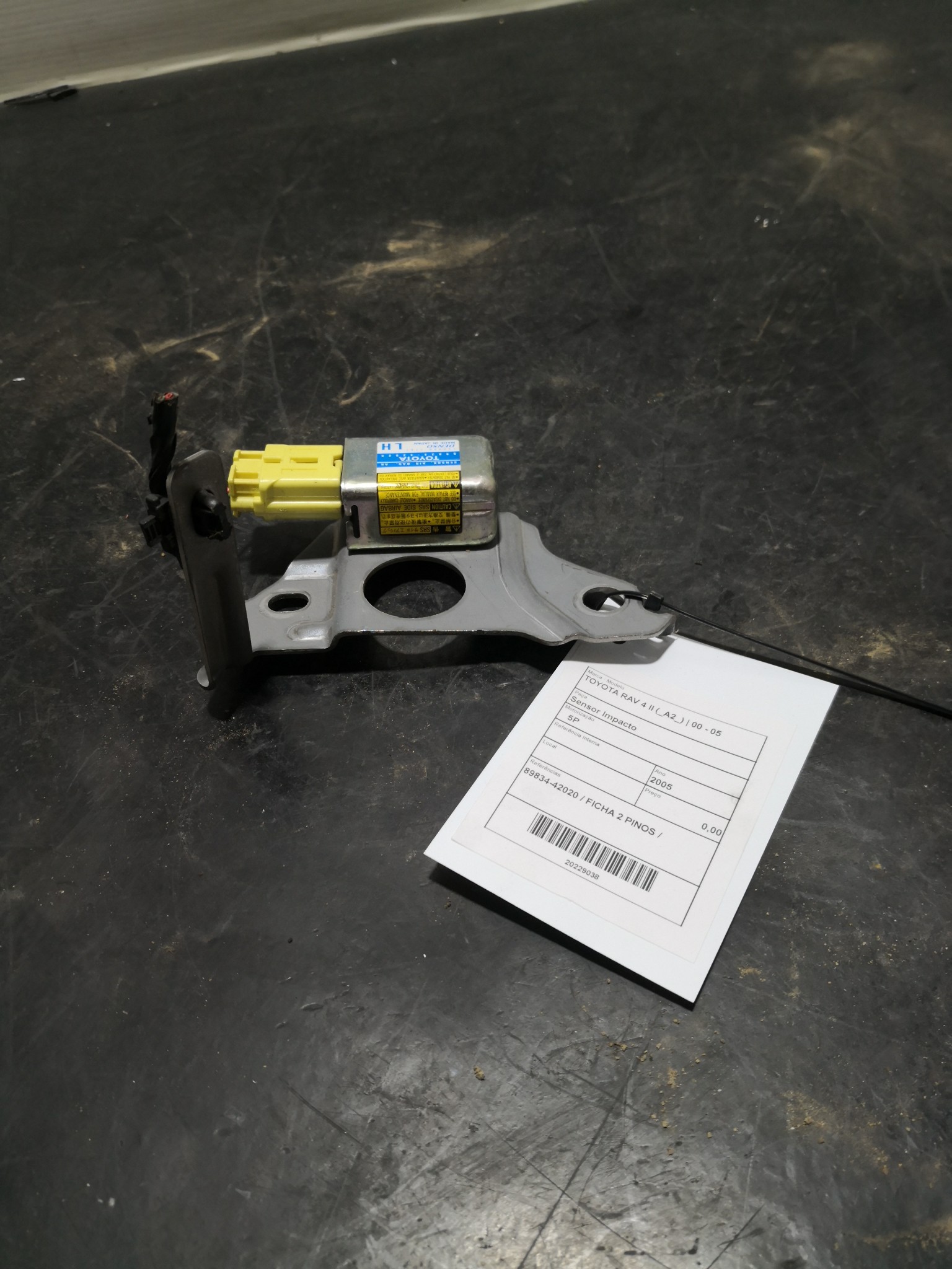 Sensor Impacto TOYOTA - ID S_89037