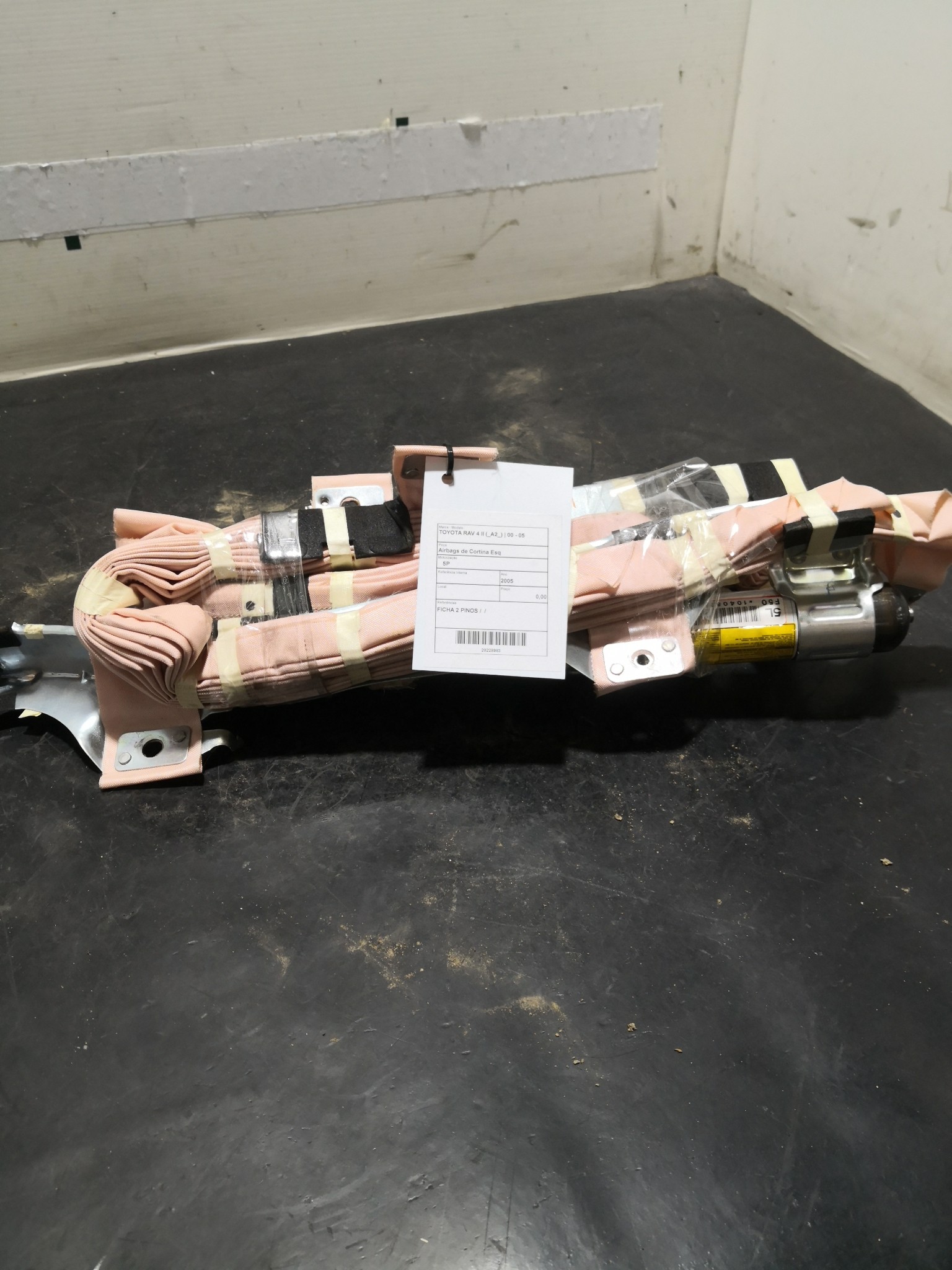 Airbags de Cortina Esq TOYOTA - ID S_88982