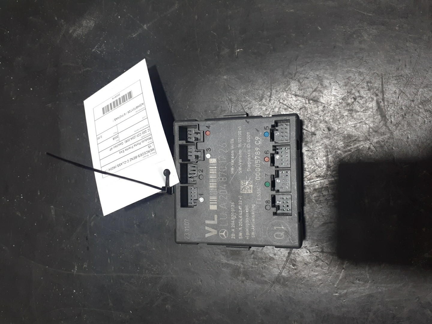 Módulo Porta Frente Esq MERCEDES-BENZ C-CLASS (W204) | 07 - 15 Imagem-1