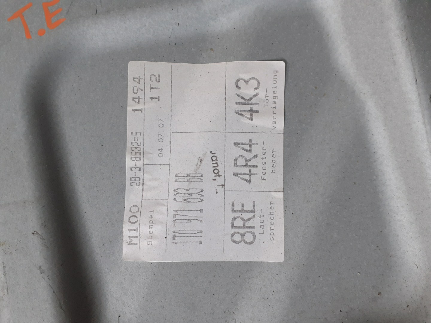 Elevador Trás Esq Electrico VOLKSWAGEN TOURAN (1T1, 1T2) | 03 - 10 Imagem-2