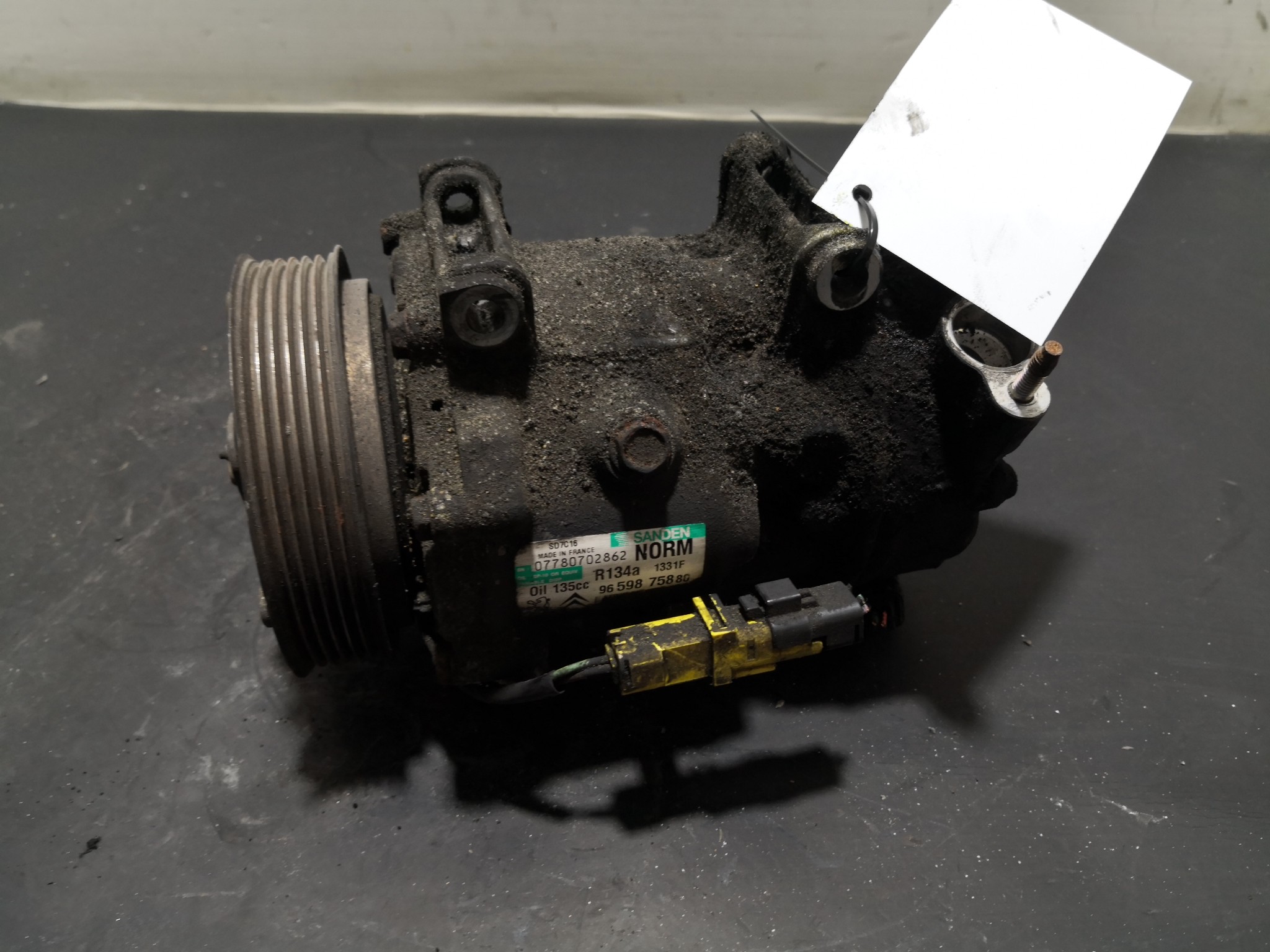 Compressor do Ar condicionado CITROEN - ID S_89166