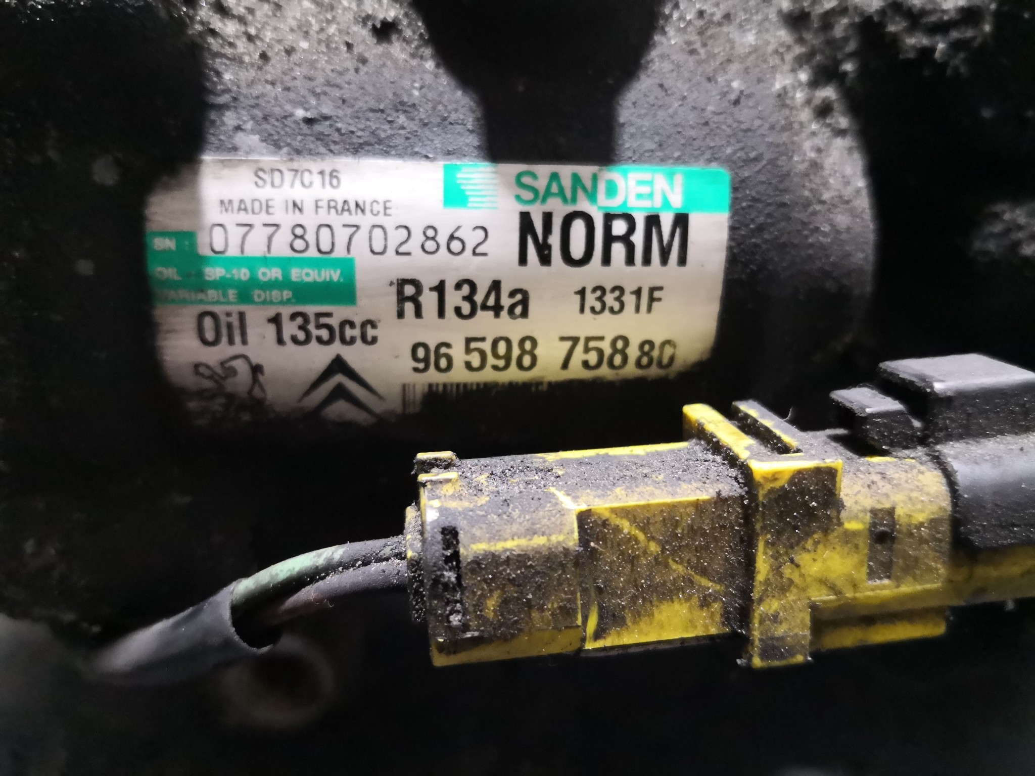 Compressor do Ar condicionado CITROEN C4 Picasso I Veículo multiuso (UD_) | 06 - 15 Imagem-1