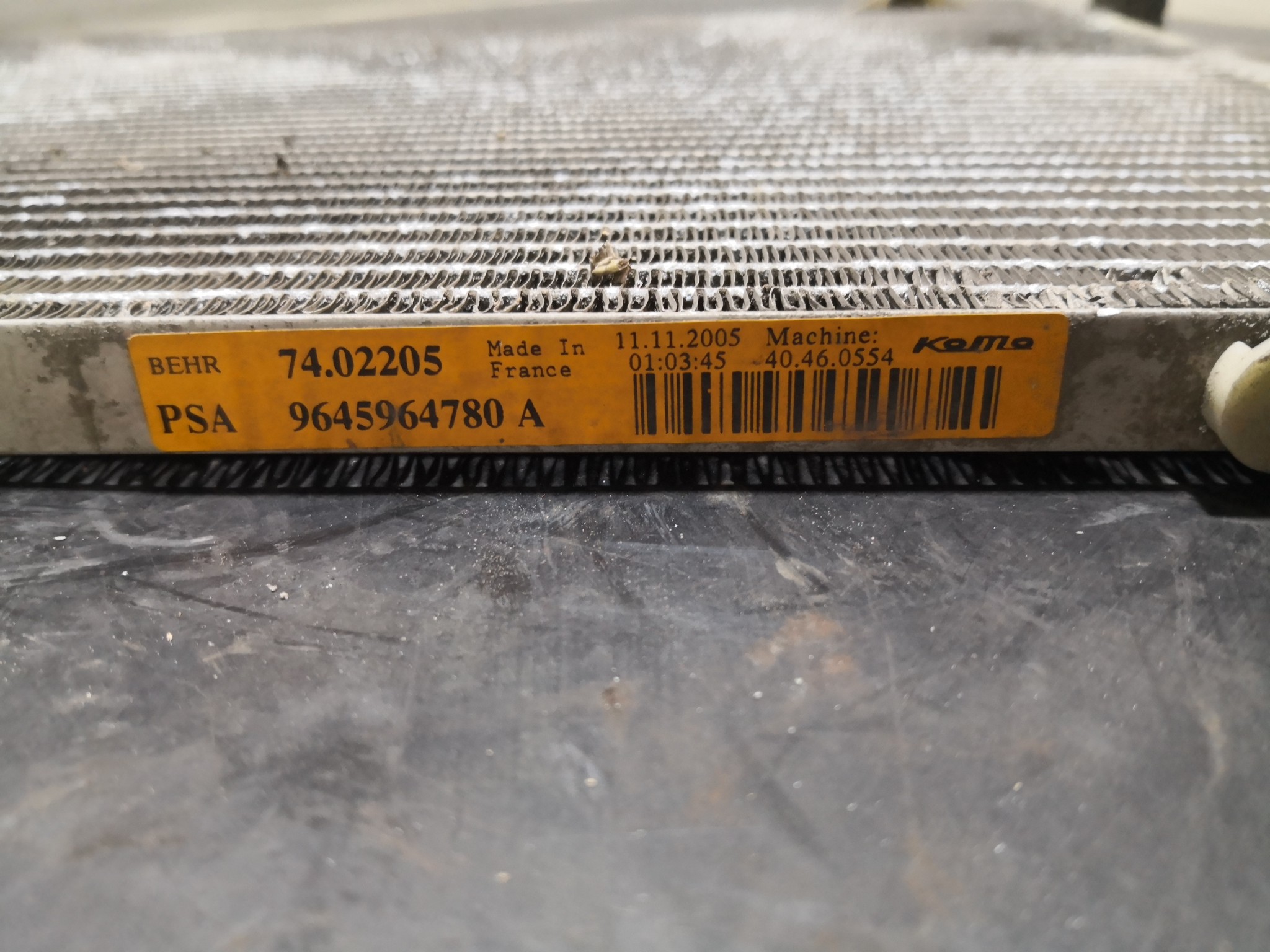 Radiador Ar Condicionado CITROEN BERLINGO / BERLINGO FIRST Caixa (M_) | 96 - 11 Imagem-1