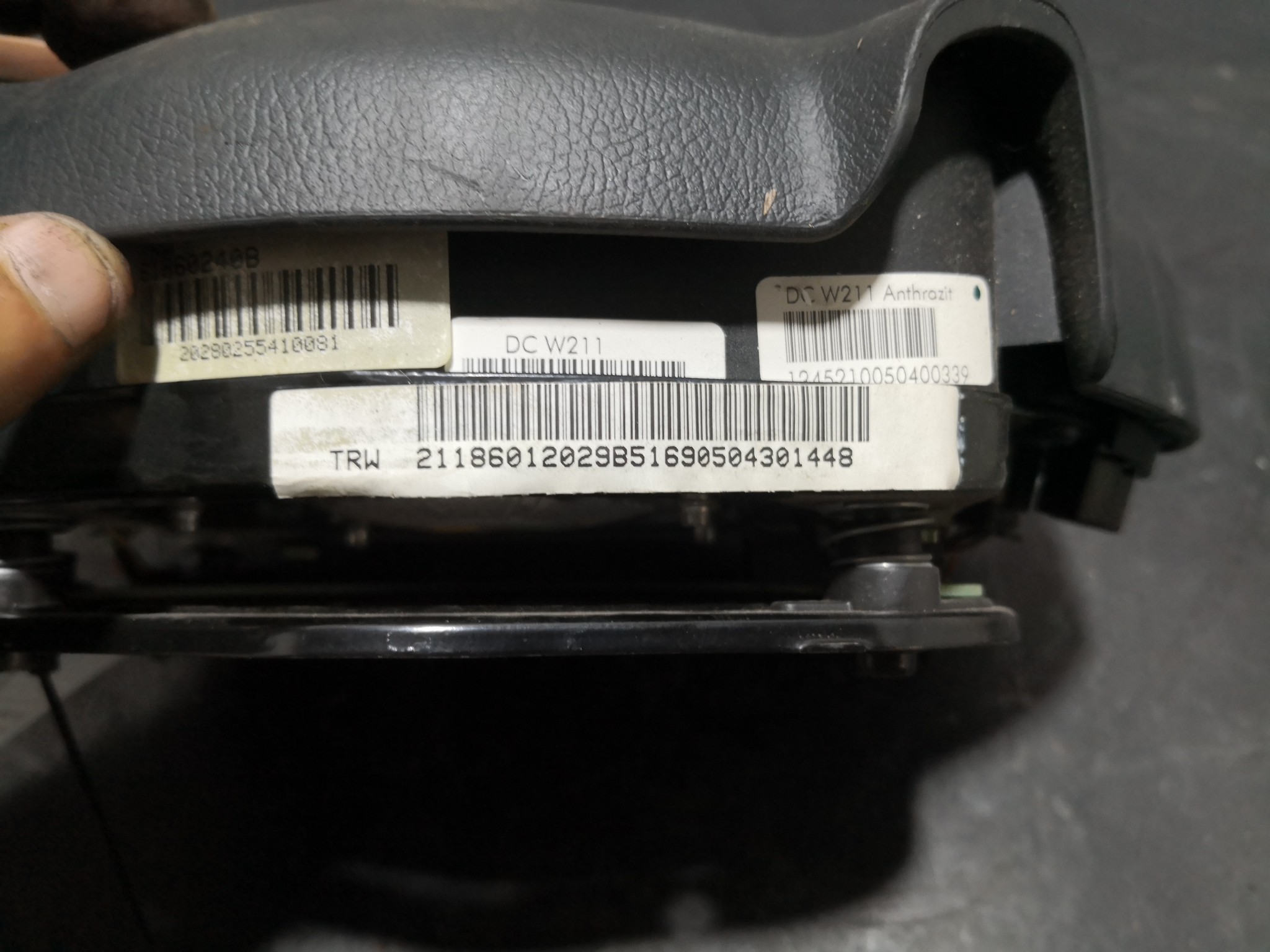 Airbag Volante MERCEDES-BENZ E-CLASS (W211) | 02 - 09 Imagem-2